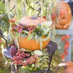 Декорация за градина с тиква